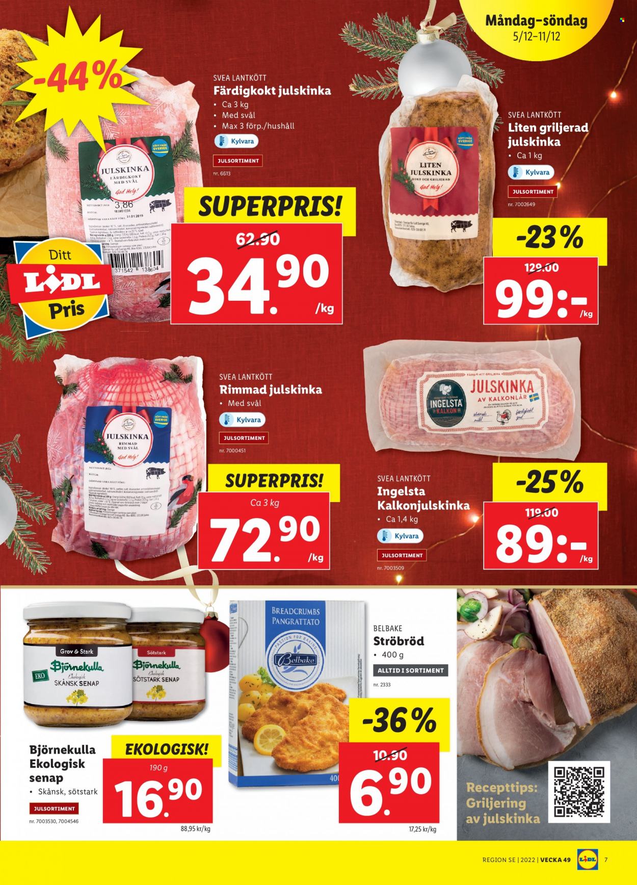Lidl reklamblad - 5/12 2022 - 11/12 2022. Sida 7