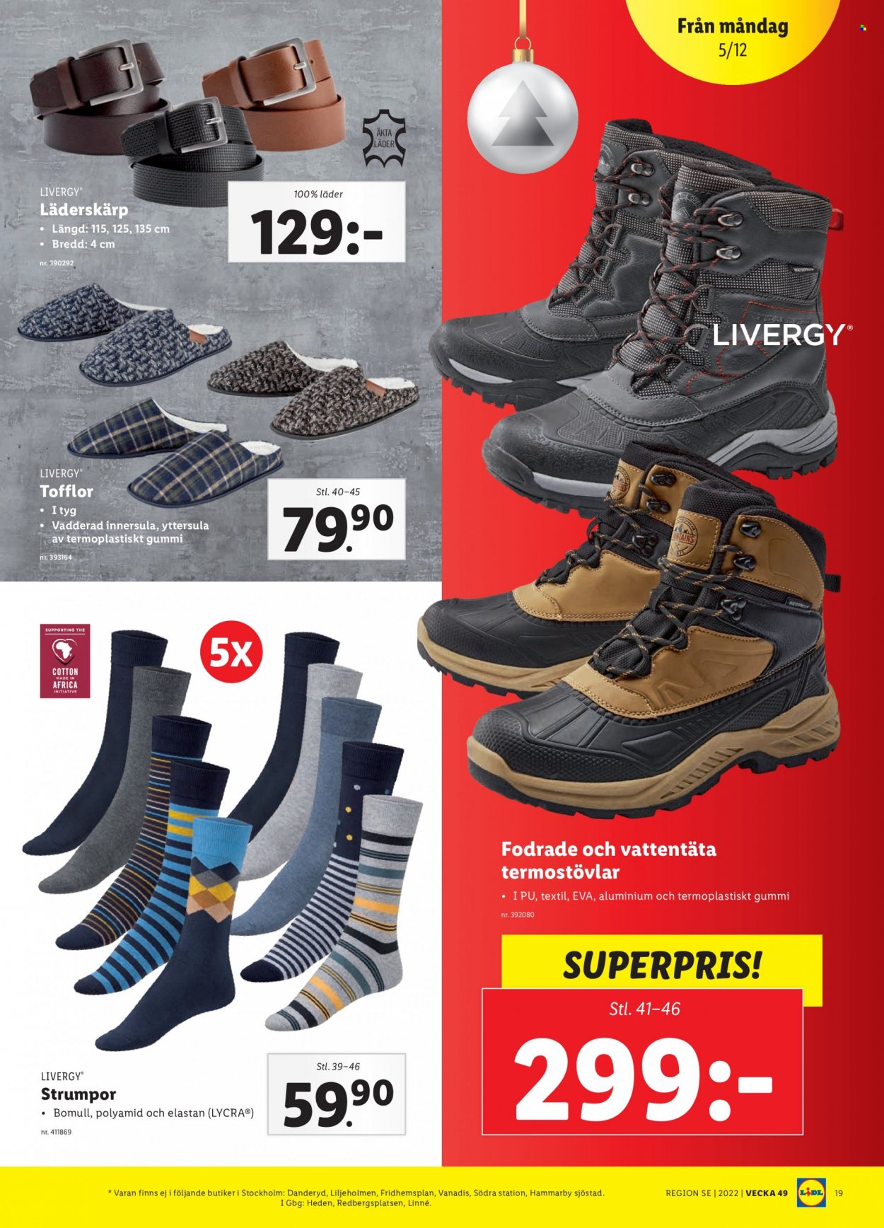Lidl reklamblad - 5/12 2022 - 11/12 2022. Sida 21