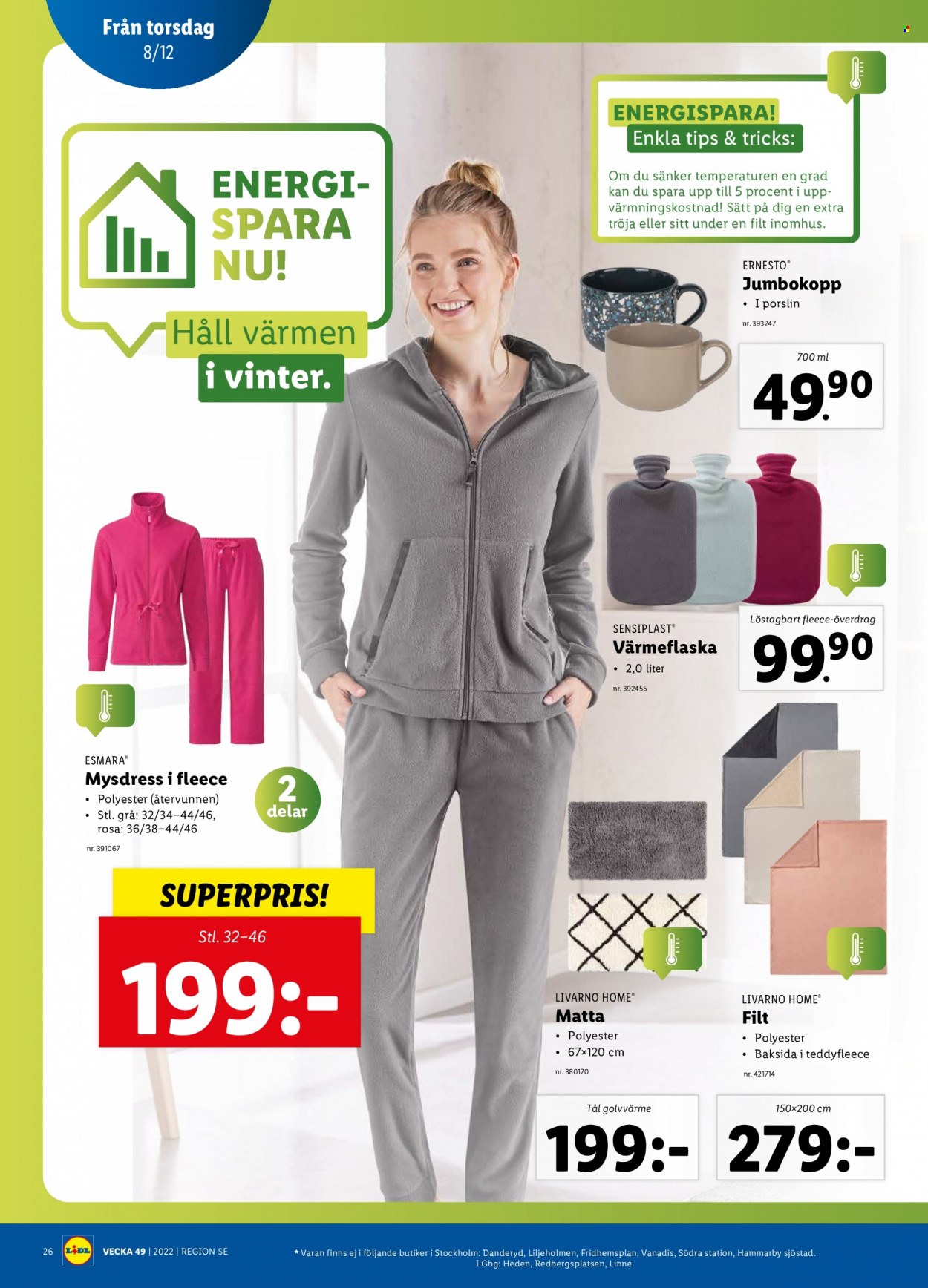 Lidl reklamblad - 5/12 2022 - 11/12 2022. Sida 28