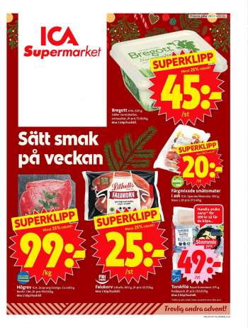 ICA reklamblad - 28/11 2022 - 4/12 2022.