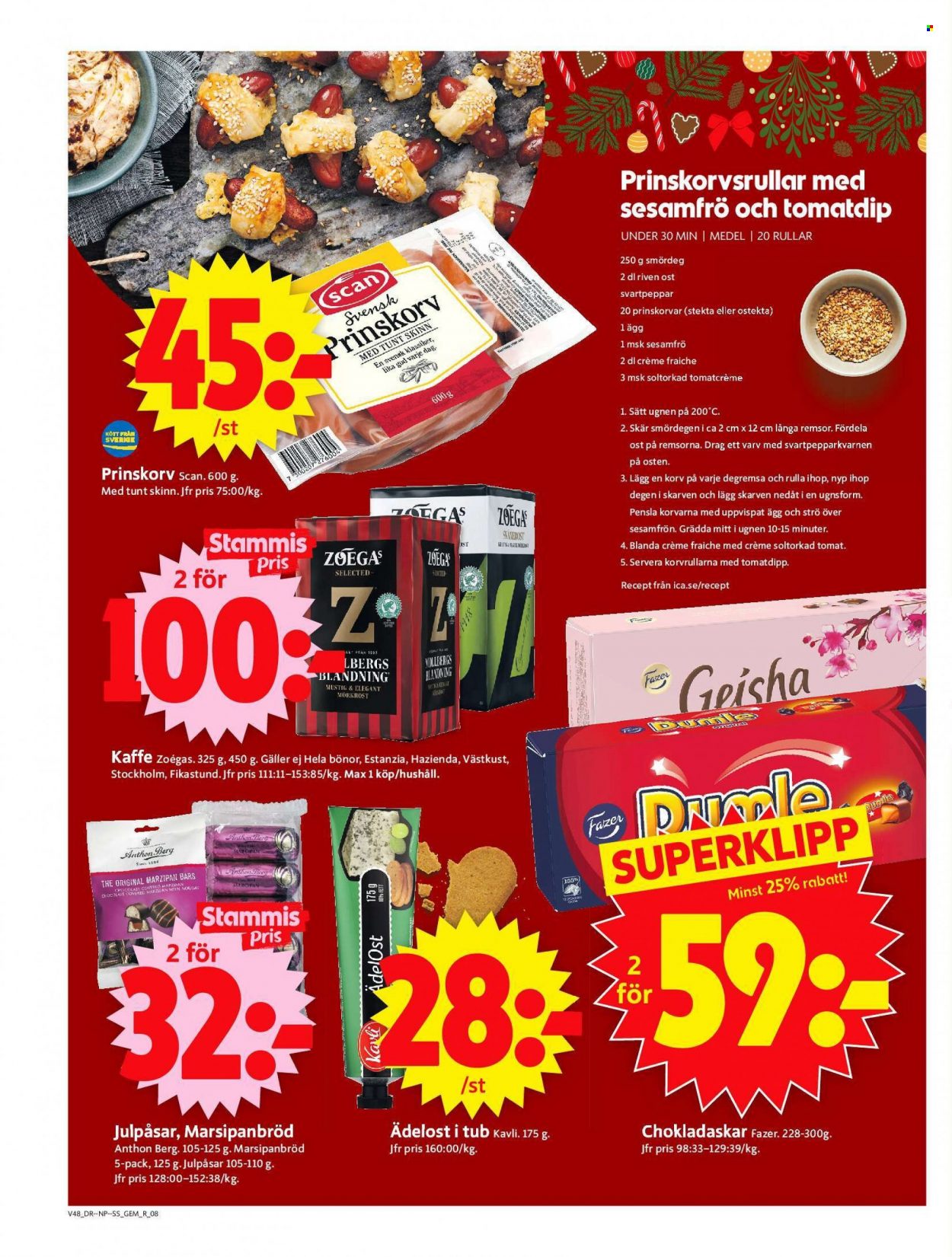 ICA reklamblad - 28/11 2022 - 4/12 2022. Sida 8