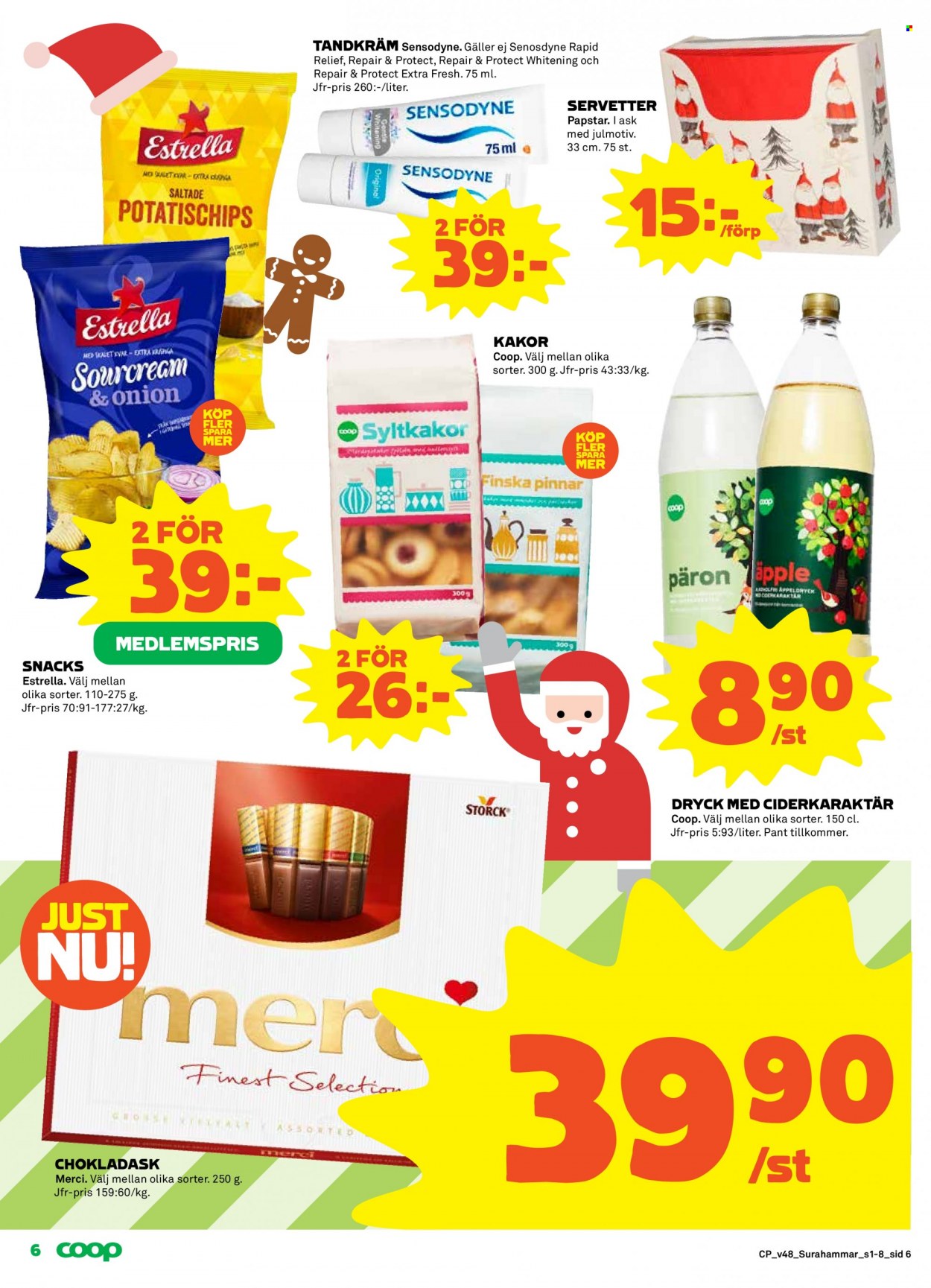 Coop reklamblad - 28/11 2022 - 4/12 2022. Sida 6