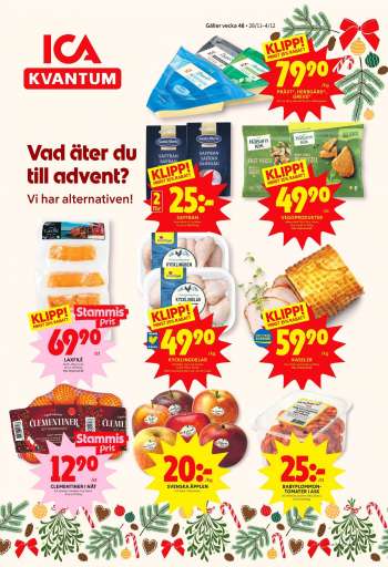 ICA reklamblad - 28/11 2022 - 4/12 2022.