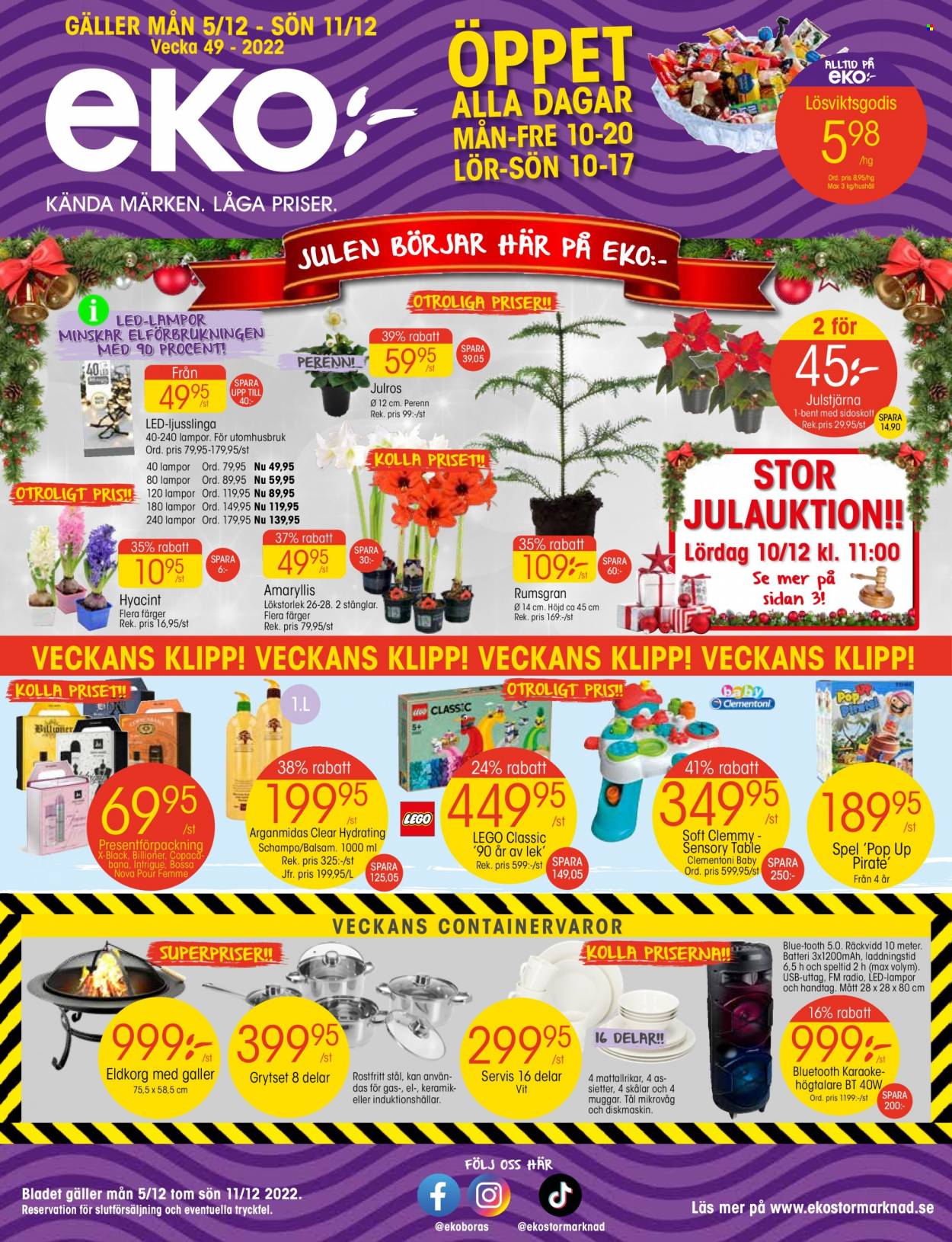 EKO reklamblad - 5/12 2022 - 11/12 2022. Sida 1