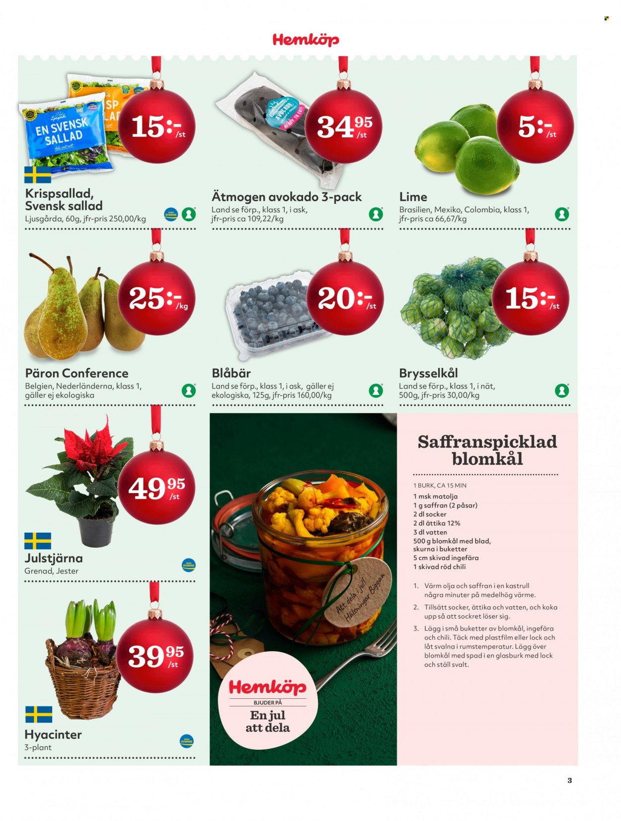 Hemköp reklamblad - 5/12 2022 - 11/12 2022. Sida 3