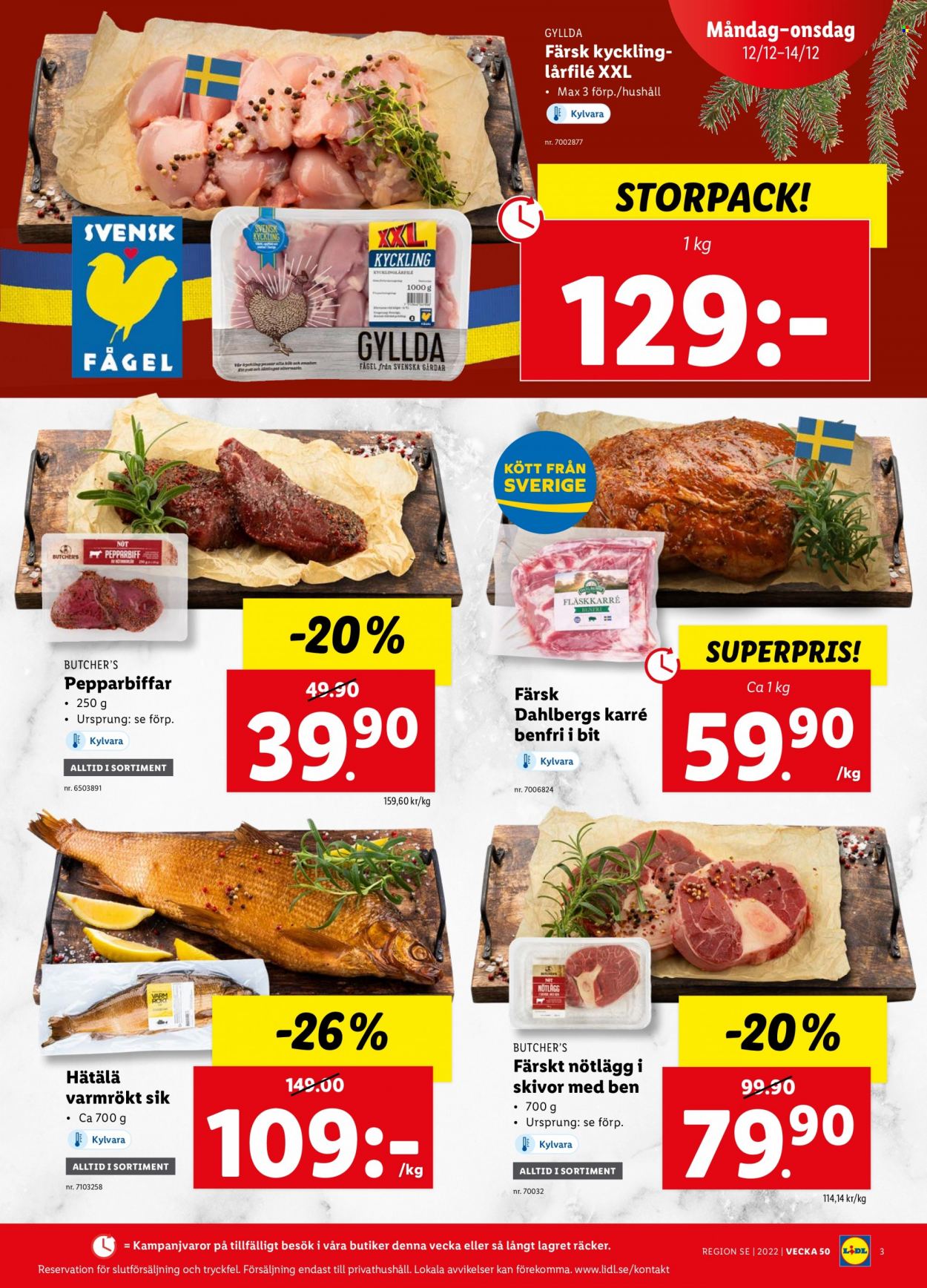 Lidl reklamblad - 12/12 2022 - 18/12 2022. Sida 3