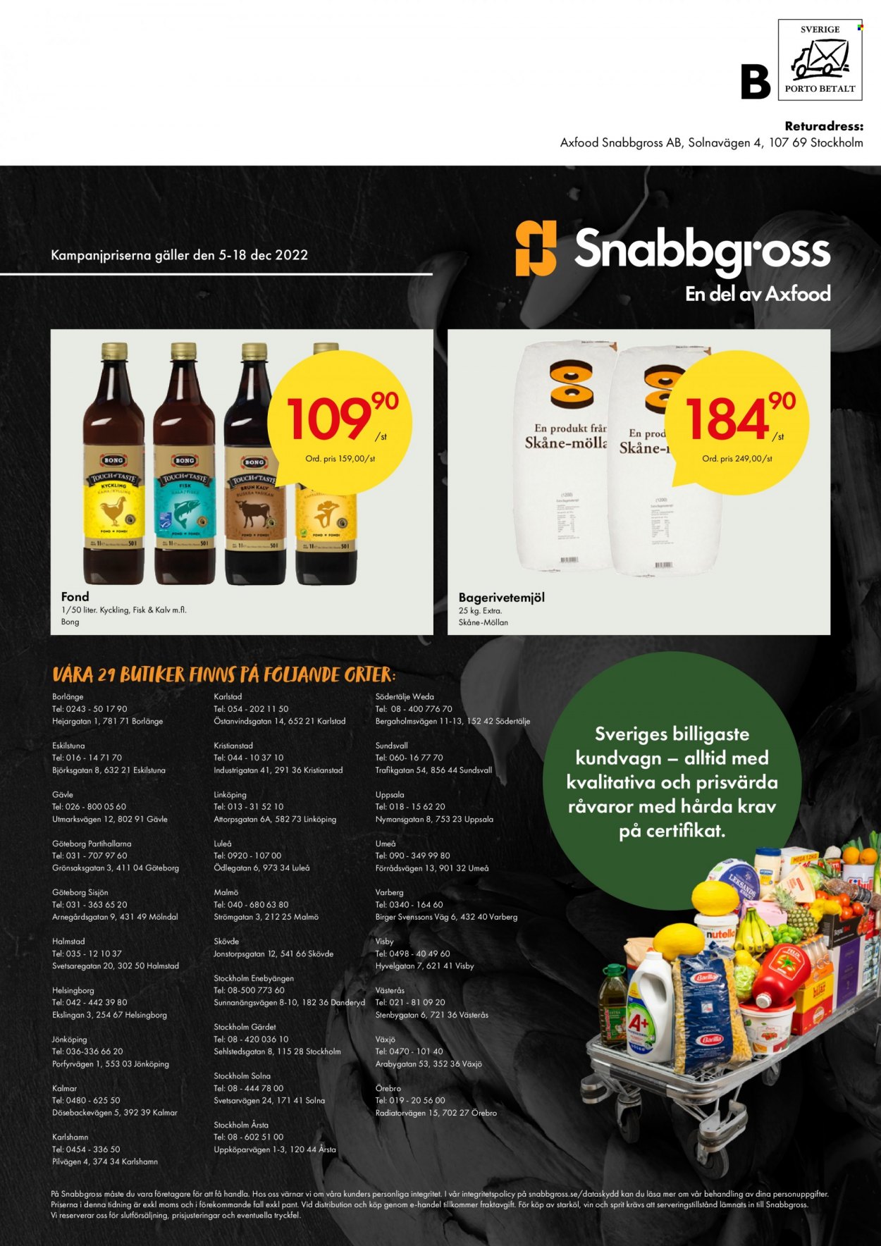 Snabbgross reklamblad - 5/12 2022 - 18/12 2022. Sida 12