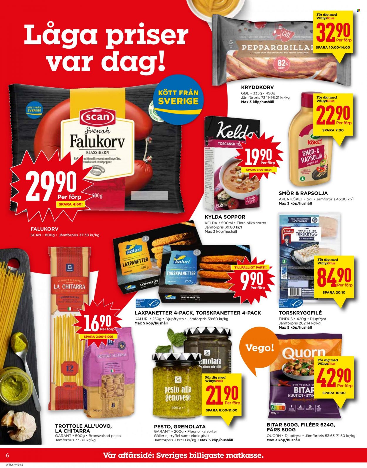 Willys reklamblad - 5/12 2022 - 11/12 2022. Sida 6
