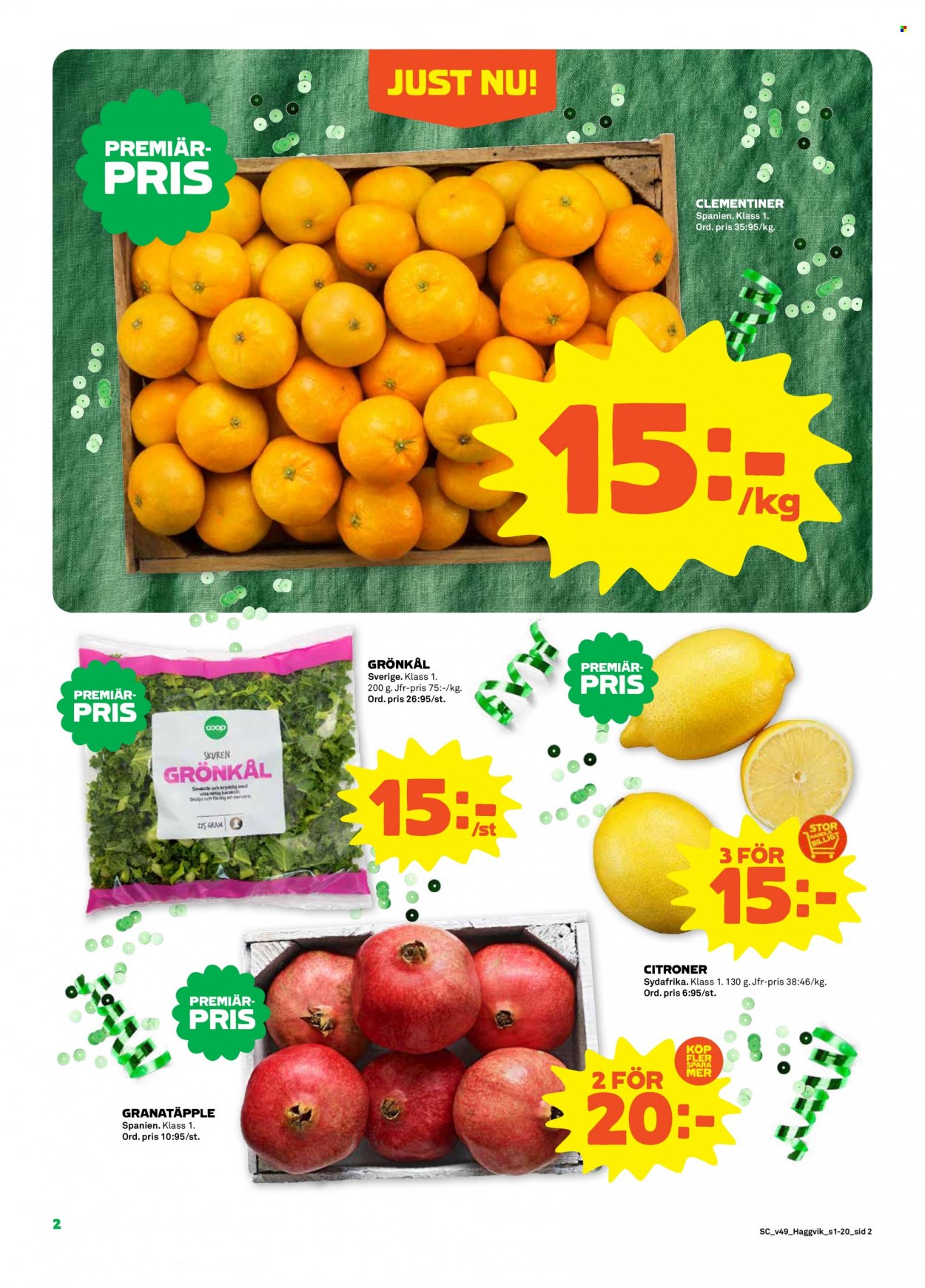 Stora Coop reklamblad - 5/12 2022 - 11/12 2022. Sida 2