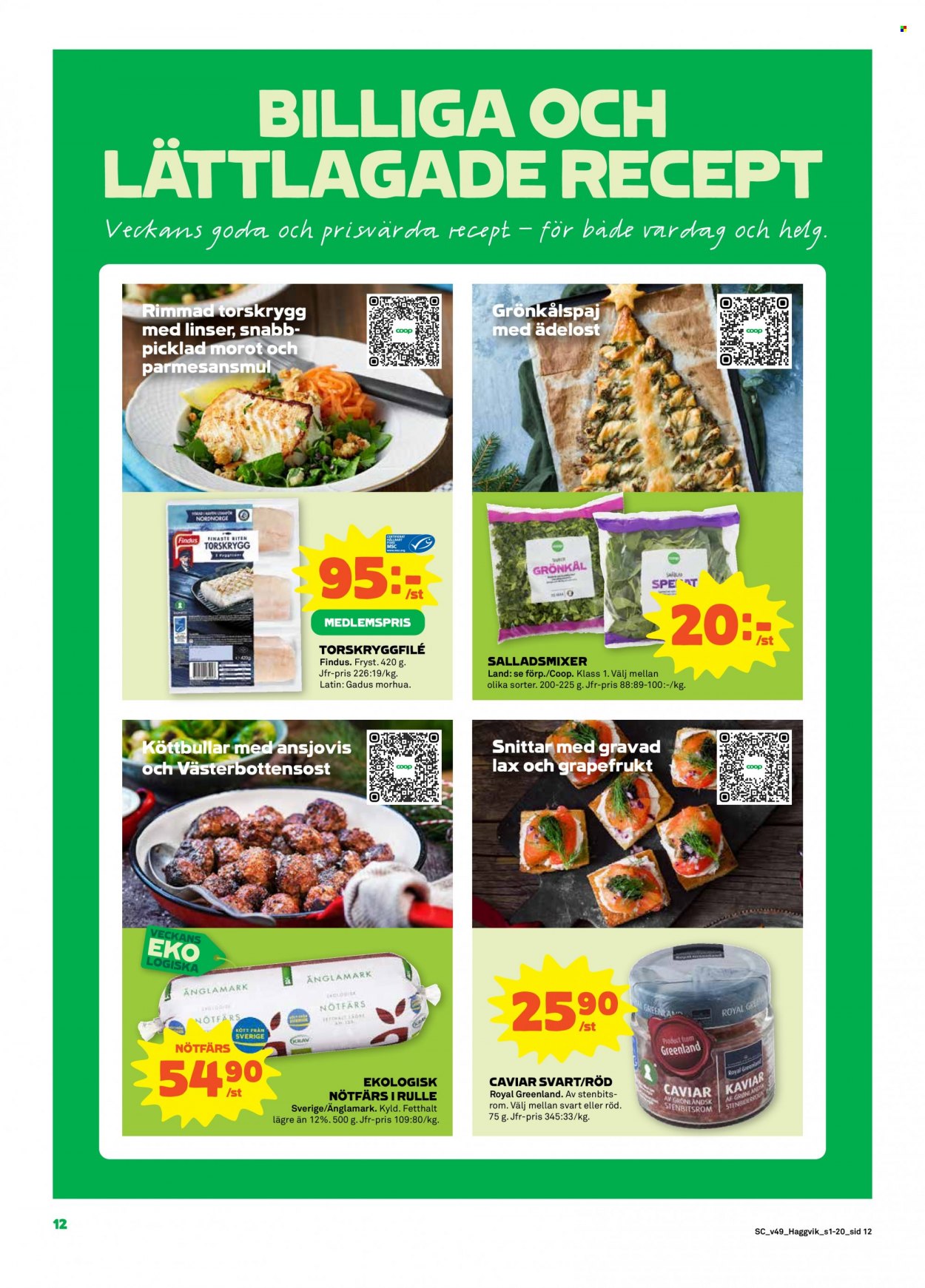 Stora Coop reklamblad - 5/12 2022 - 11/12 2022. Sida 12