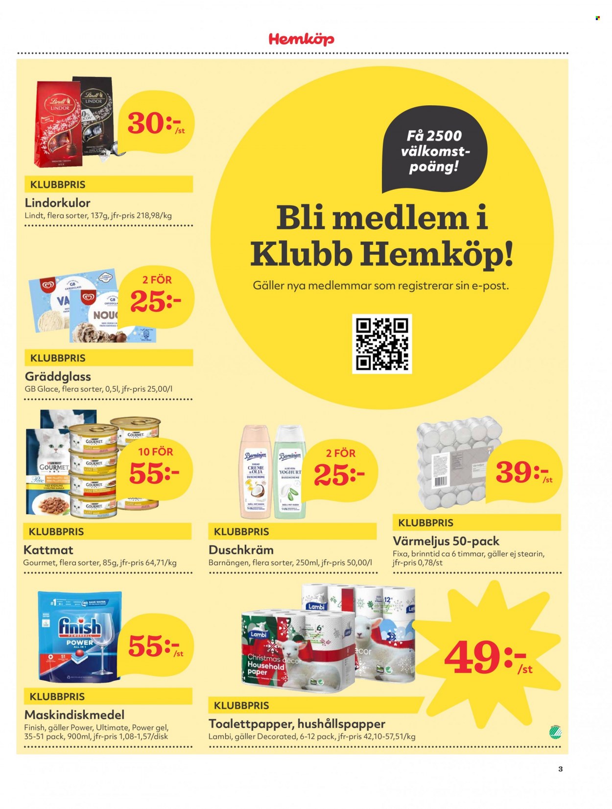Hemköp reklamblad - 12/12 2022 - 18/12 2022. Sida 3