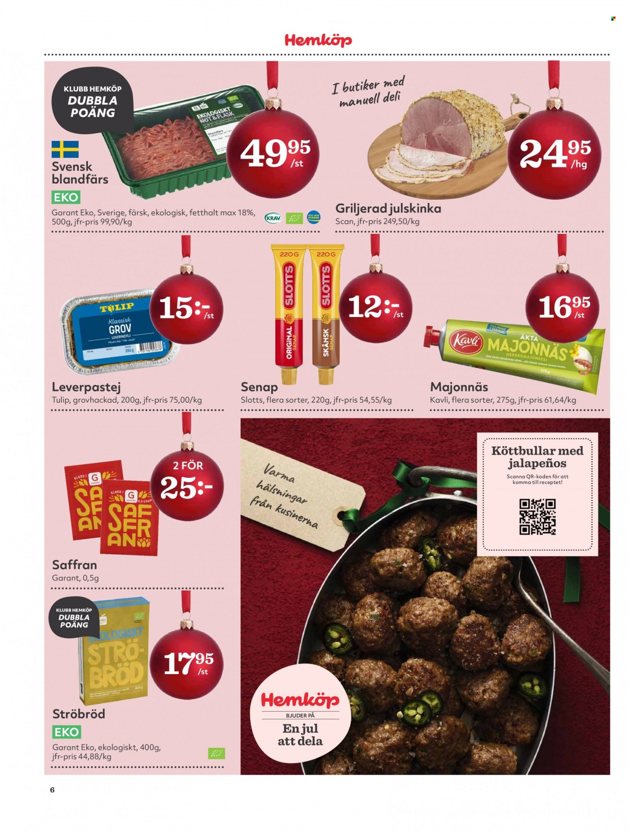 Hemköp reklamblad - 12/12 2022 - 18/12 2022. Sida 6