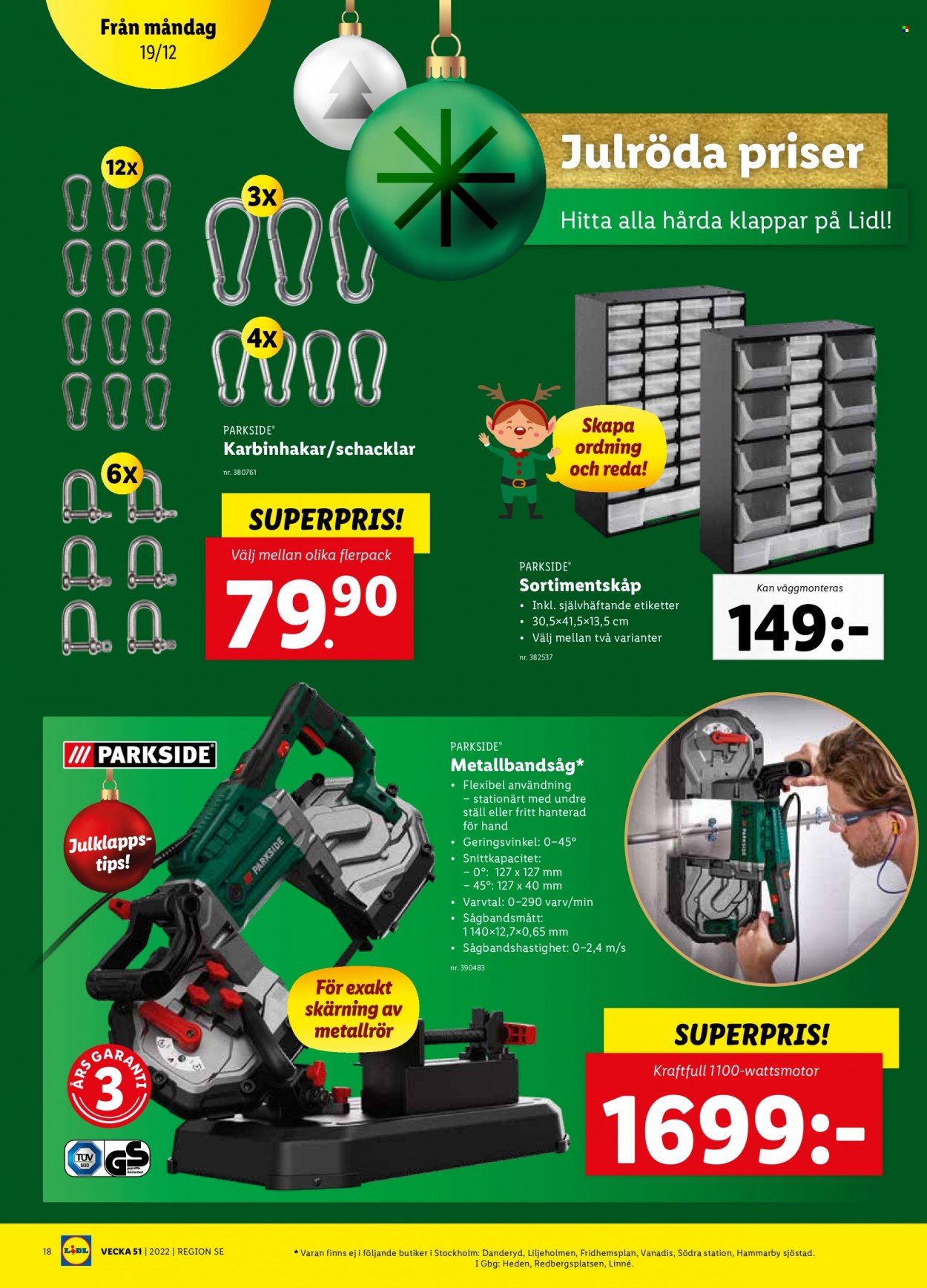 Lidl reklamblad - 19/12 2022 - 25/12 2022. Sida 18
