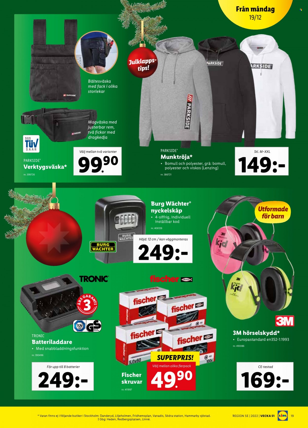 Lidl reklamblad - 19/12 2022 - 25/12 2022. Sida 19