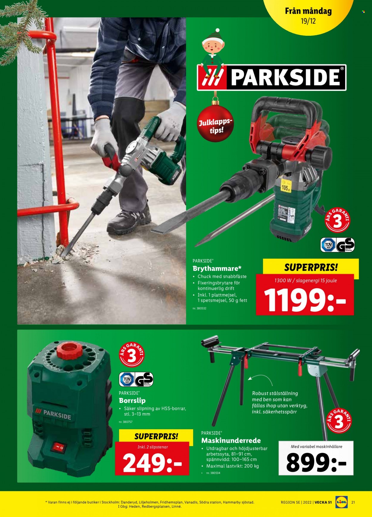Lidl reklamblad - 19/12 2022 - 25/12 2022. Sida 21