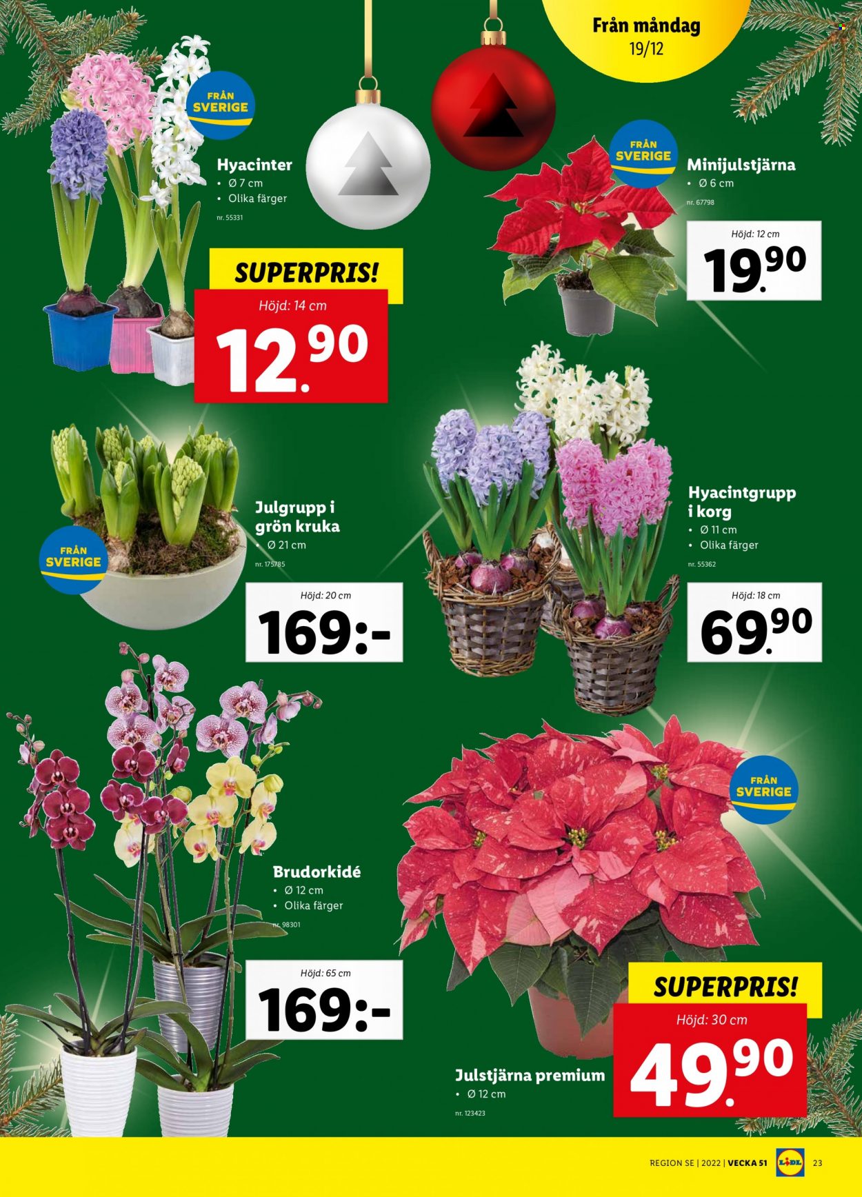 Lidl reklamblad - 19/12 2022 - 25/12 2022. Sida 23