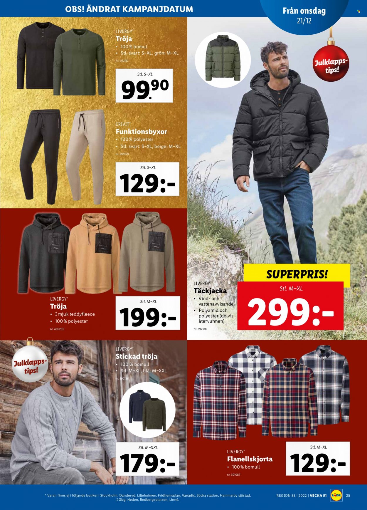 Lidl reklamblad - 19/12 2022 - 25/12 2022. Sida 25