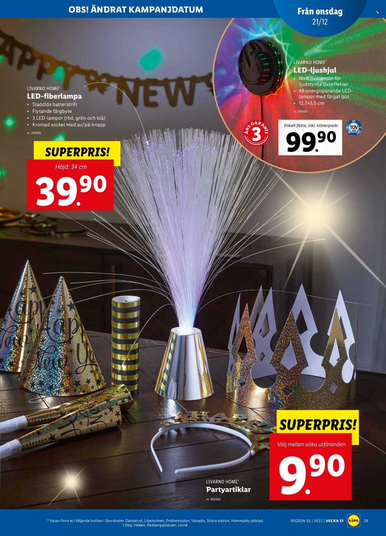 Lidl reklamblad - 19/12 2022 - 25/12 2022. Sida 29