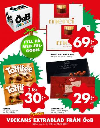 ÖoB reklamblad - 12/12 2022 - 18/12 2022.