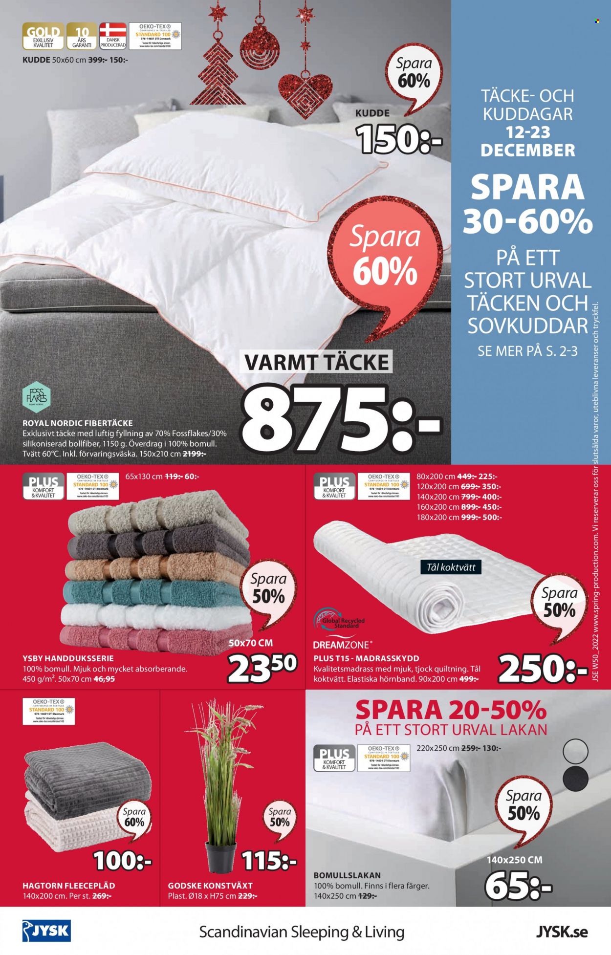 JYSK reklamblad - 12/12 2022 - 23/12 2022. Sida 16