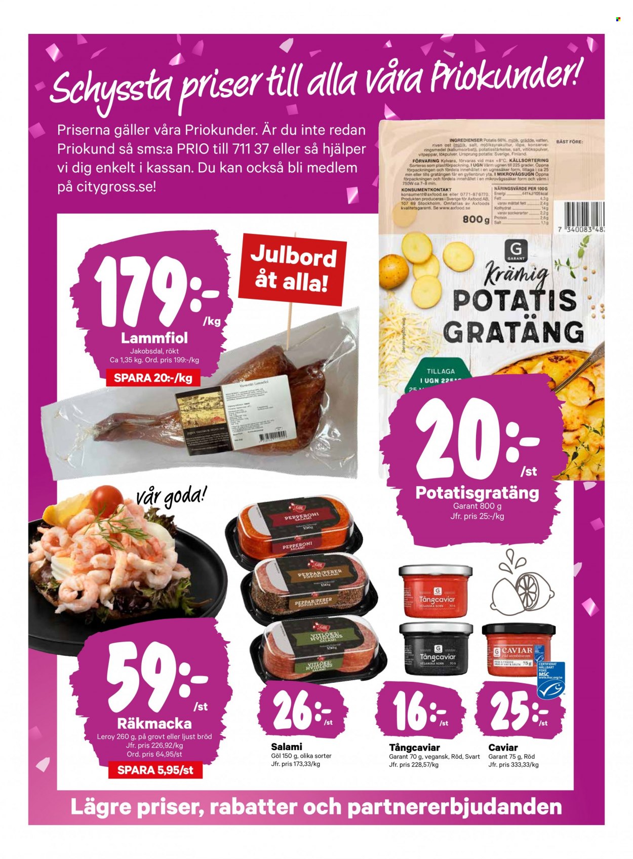 City Gross reklamblad - 12/12 2022 - 18/12 2022. Sida 3