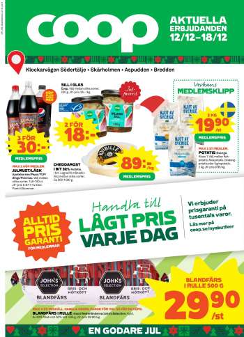 Coop reklamblad - 12/12 2022 - 18/12 2022.