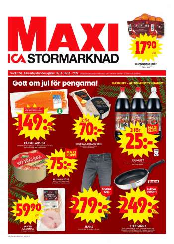 ICA reklamblad - 12/12 2022 - 18/12 2022.