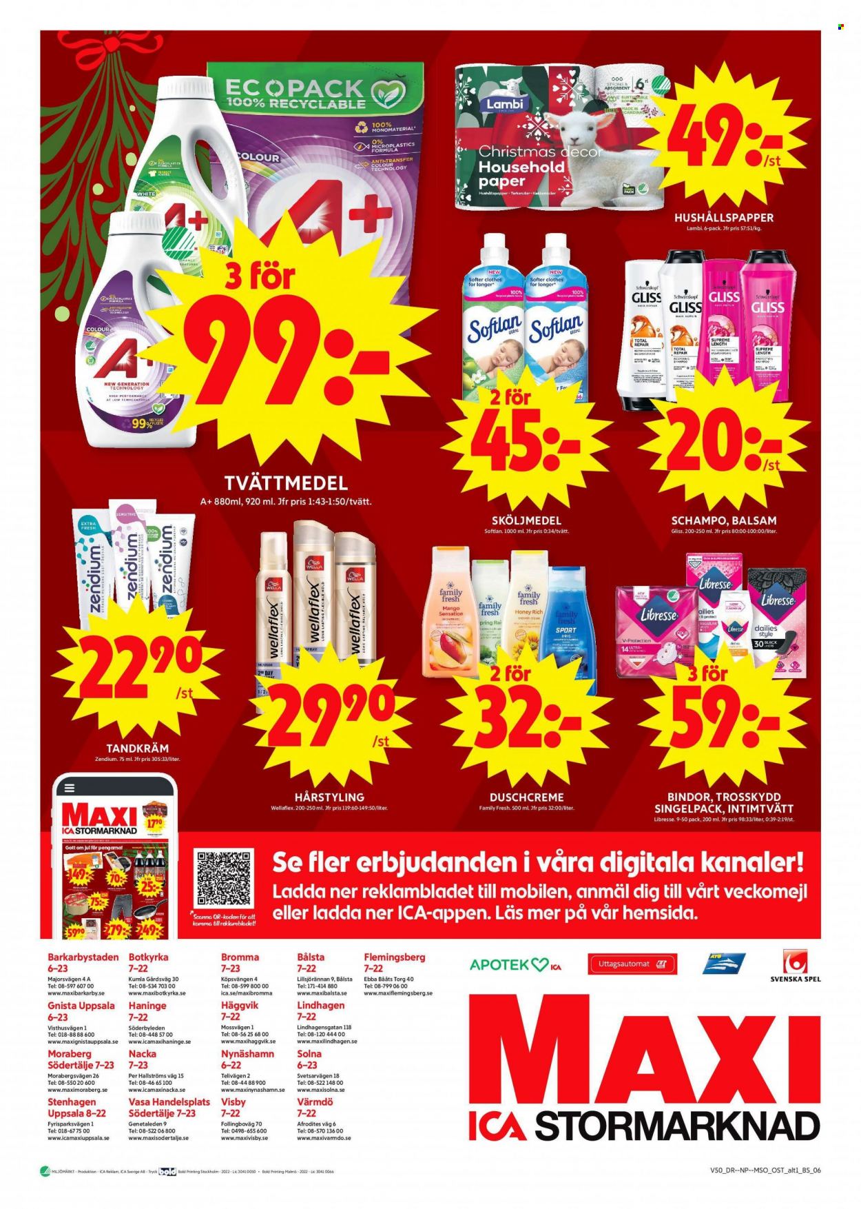 ICA reklamblad - 12/12 2022 - 18/12 2022. Sida 18