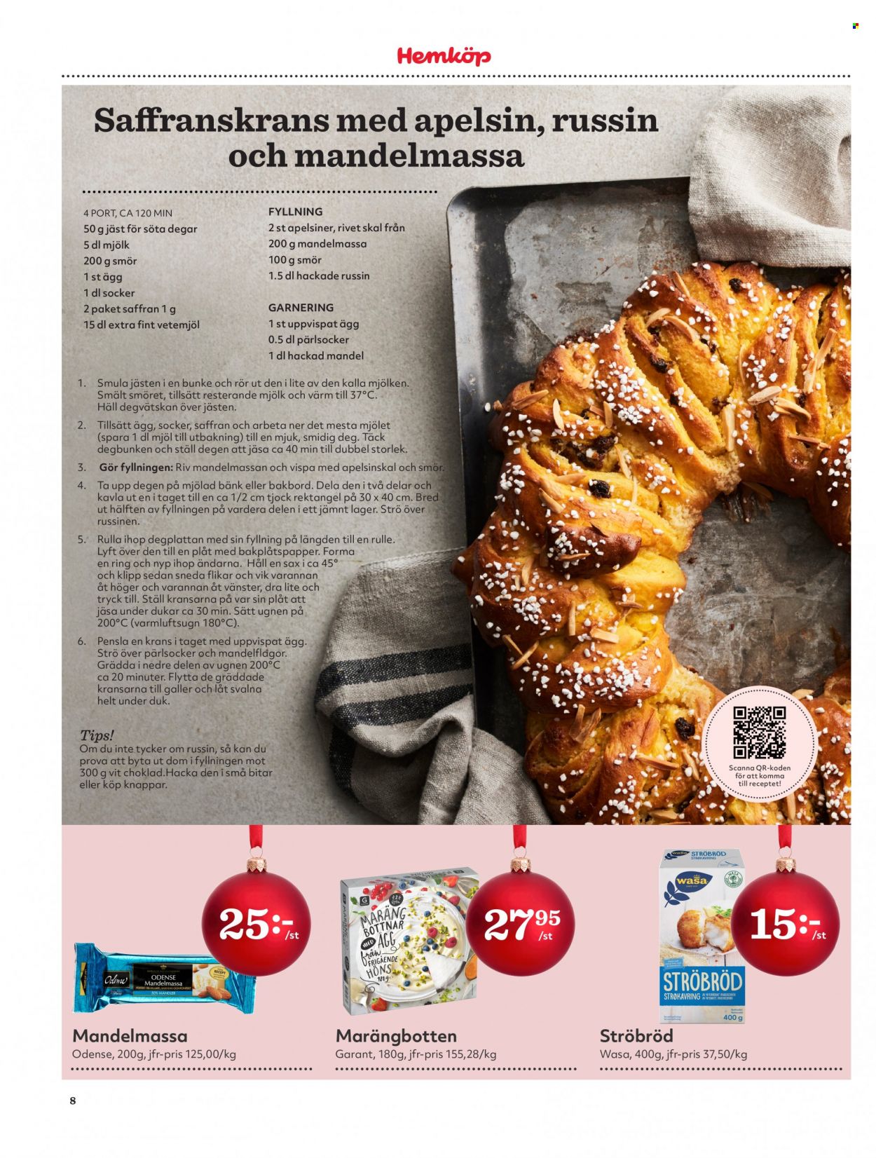 Hemköp reklamblad - 19/12 2022 - 25/12 2022. Sida 8