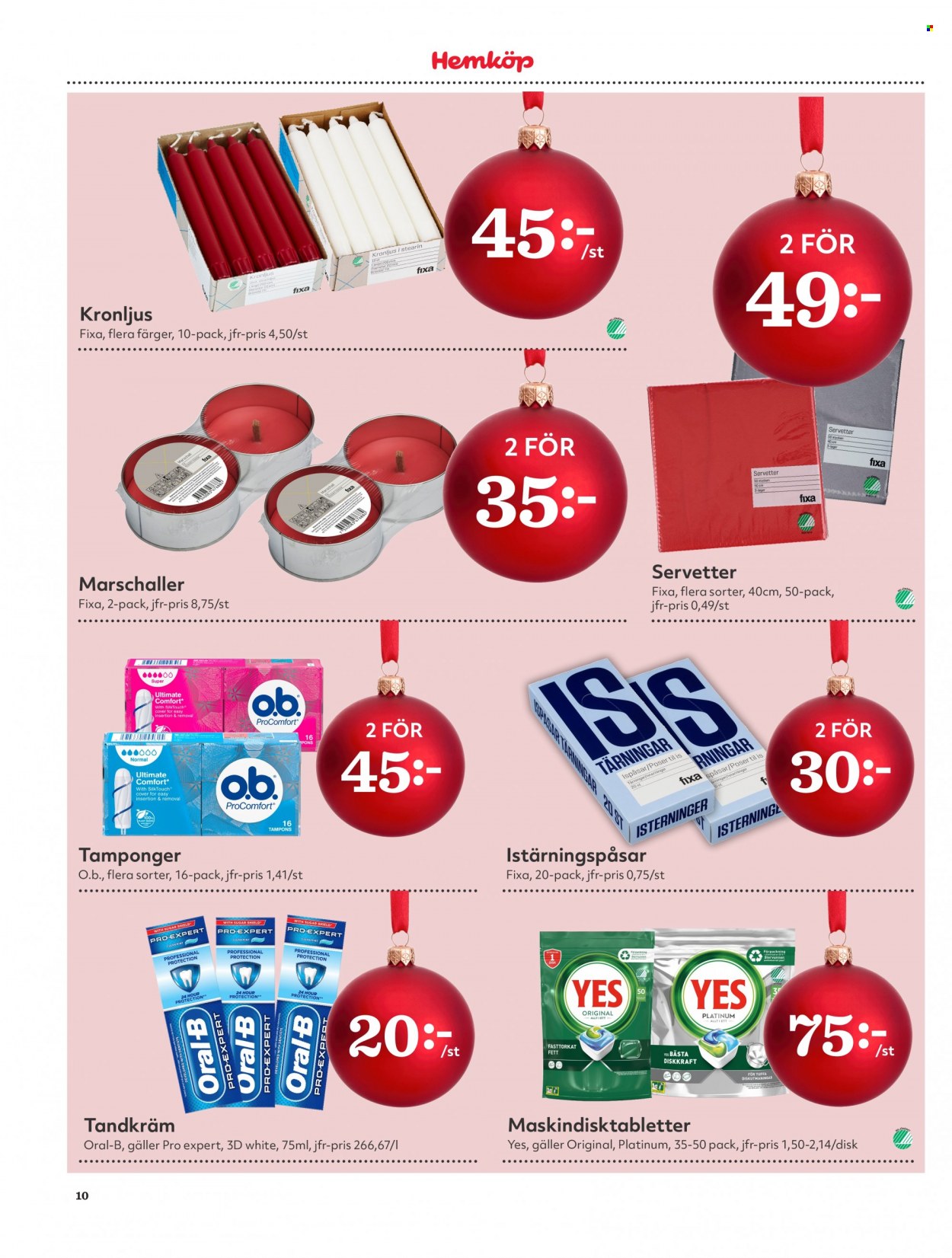 Hemköp reklamblad - 19/12 2022 - 25/12 2022. Sida 10