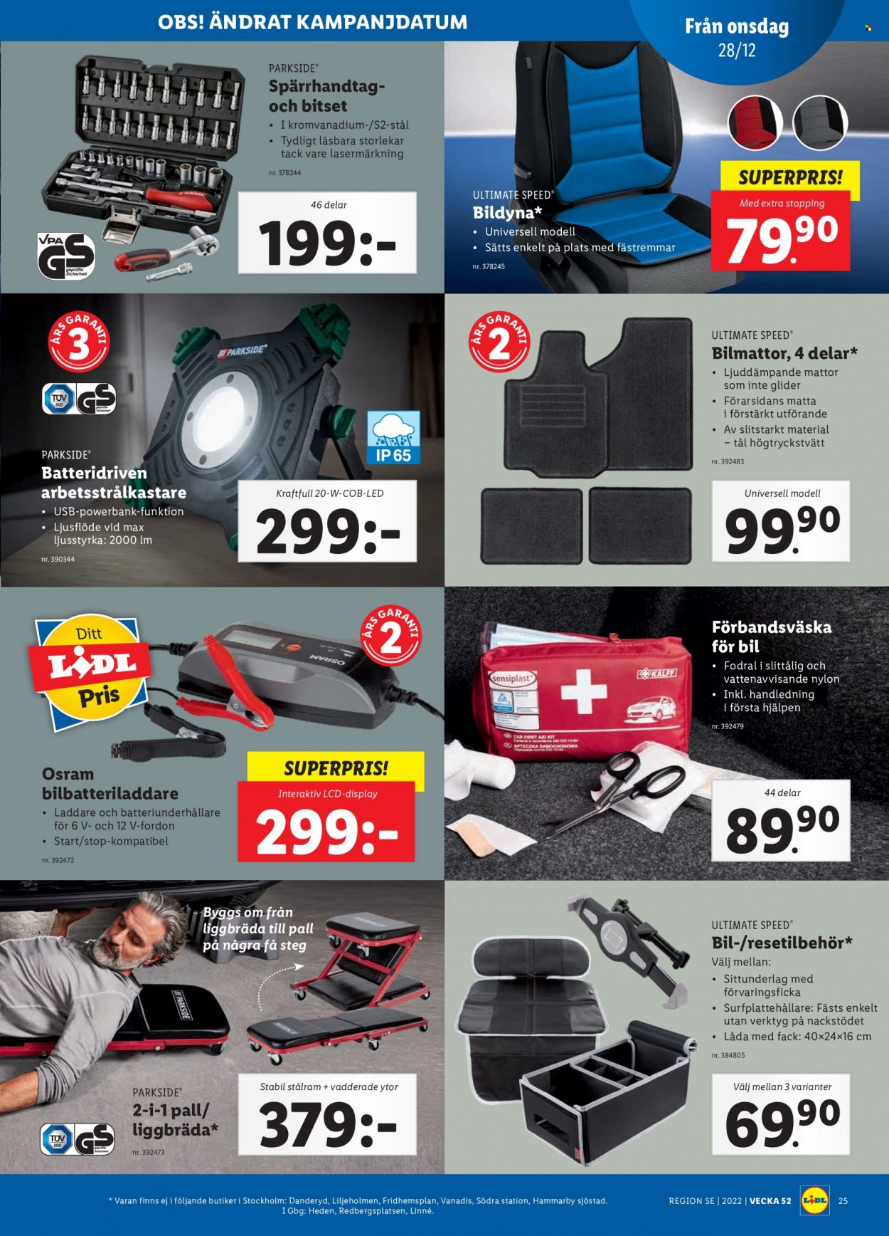 Lidl reklamblad - 26/12 2022 - 1/1 2023. Sida 25