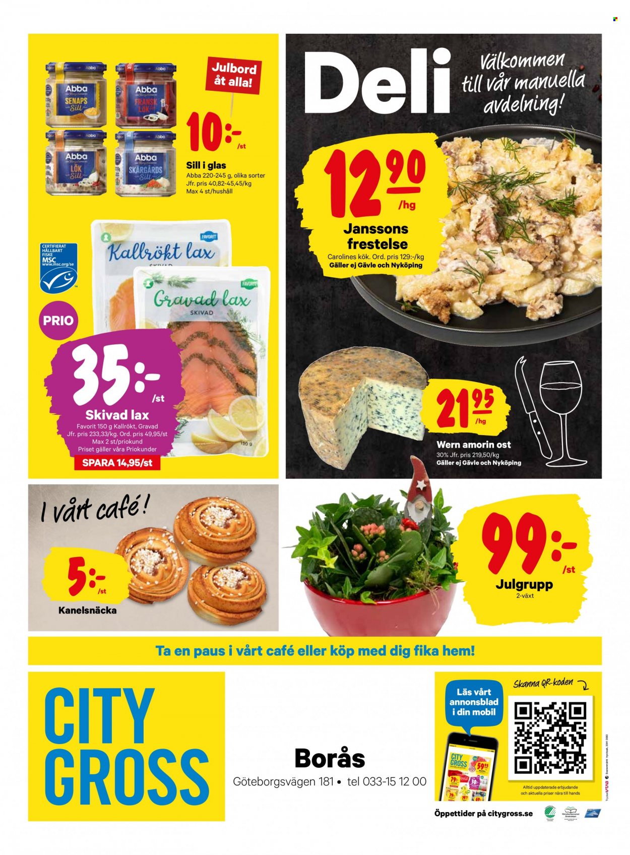 City Gross reklamblad - 19/12 2022 - 25/12 2022. Sida 16
