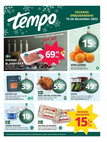 Tempo reklamblad - 19/12 2022 - 26/12 2022.
