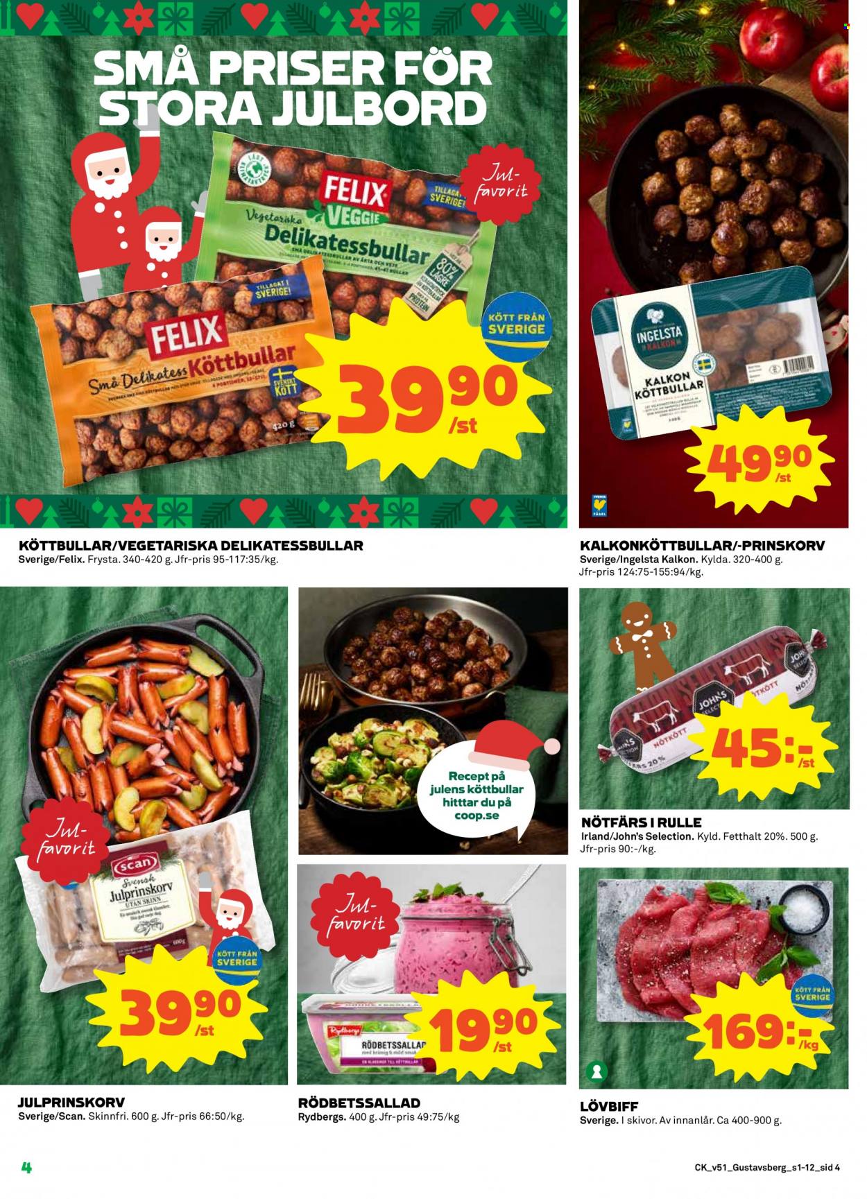Coop reklamblad - 19/12 2022 - 25/12 2022. Sida 4