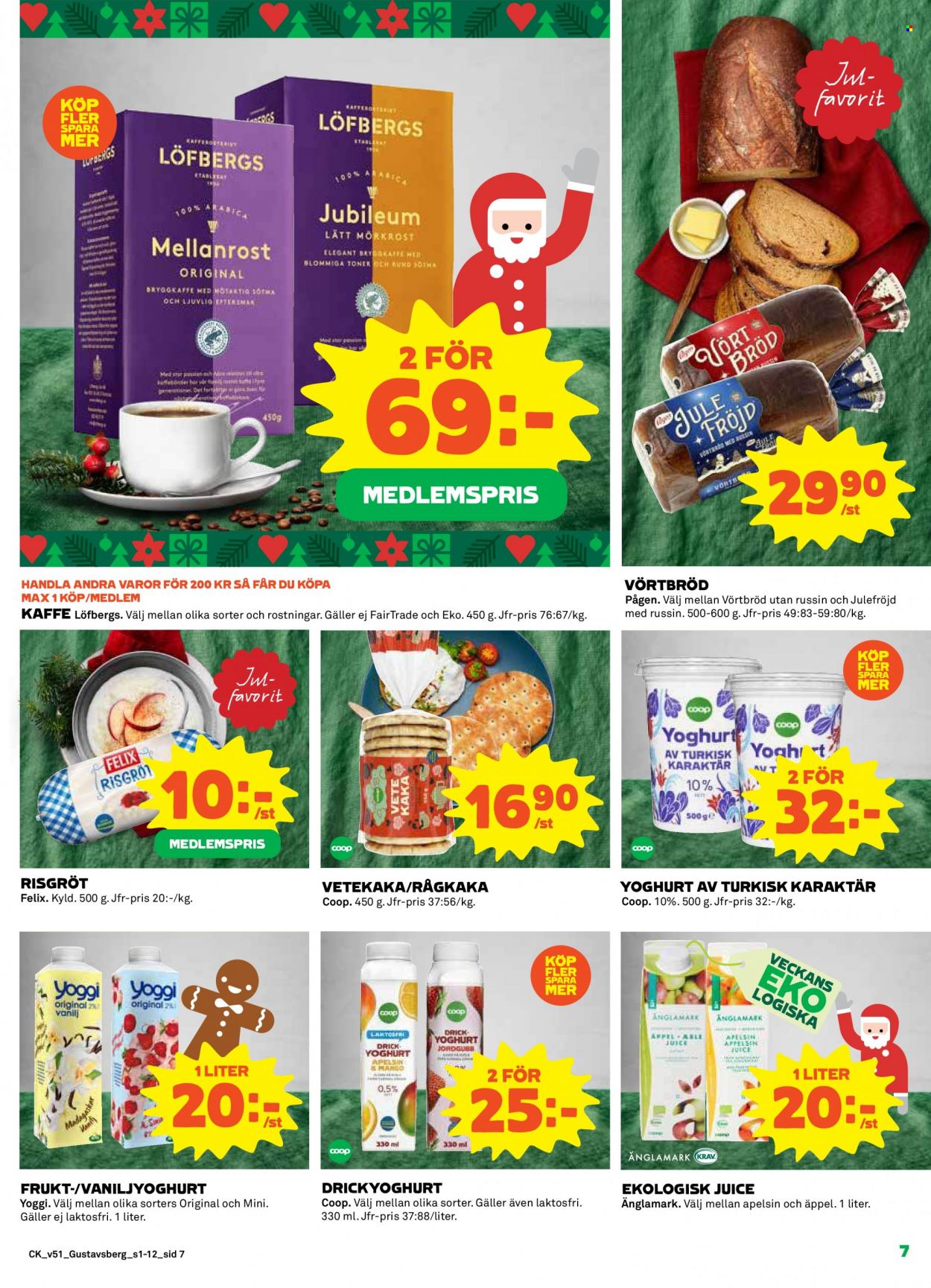 Coop reklamblad - 19/12 2022 - 25/12 2022. Sida 7
