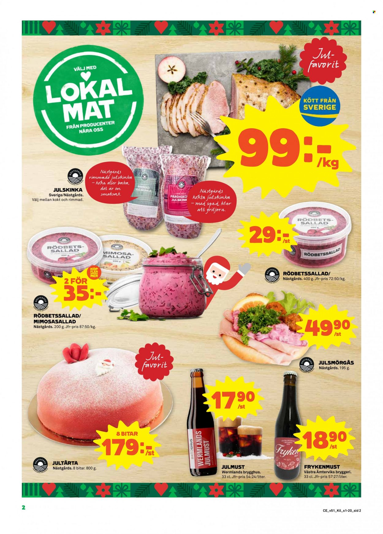 Coop reklamblad - 19/12 2022 - 25/12 2022. Sida 2
