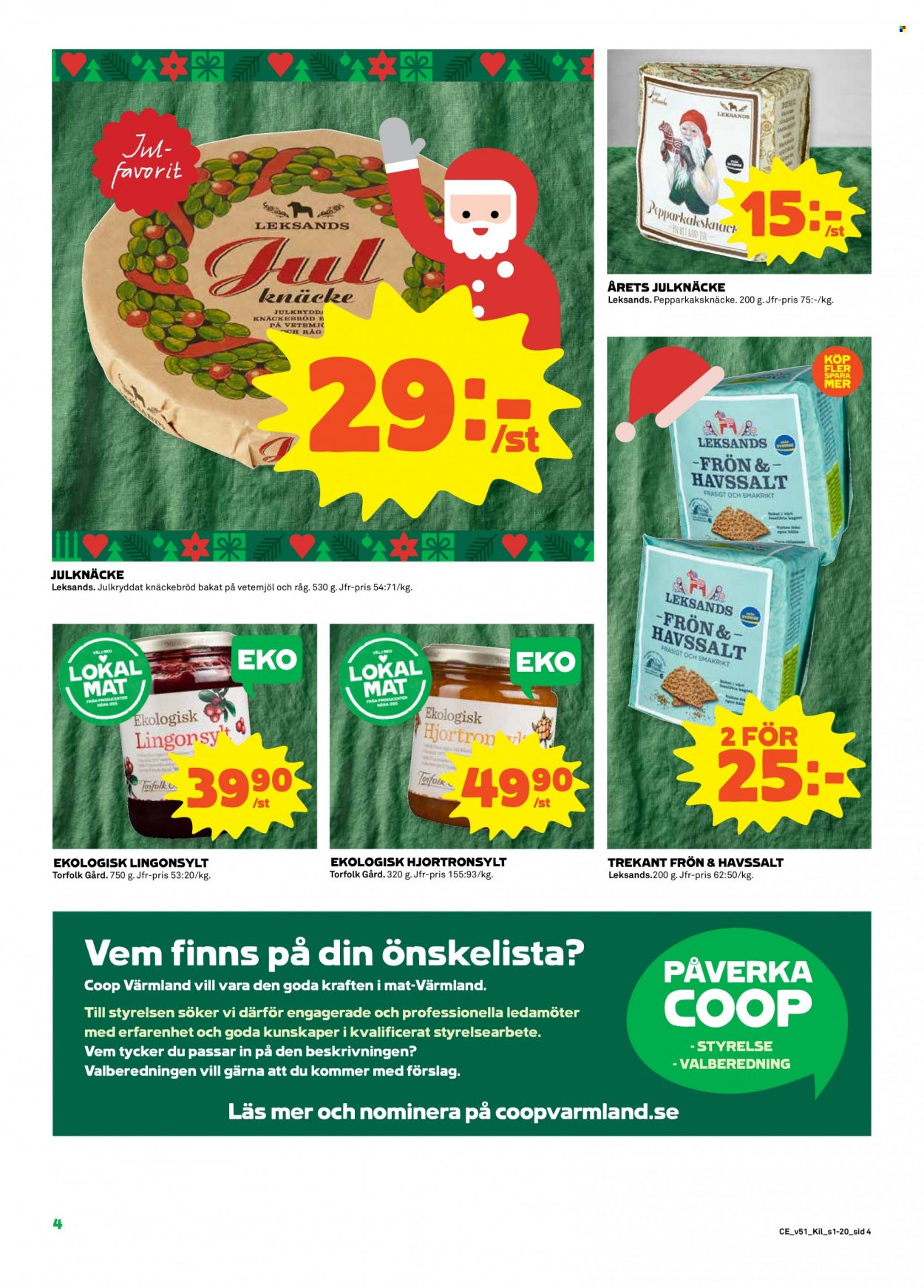 Coop reklamblad - 19/12 2022 - 25/12 2022. Sida 4