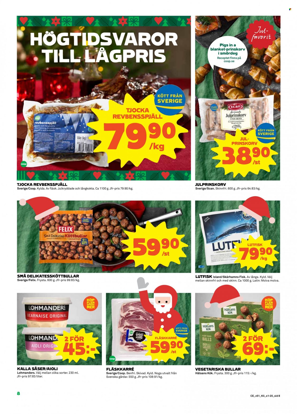 Coop reklamblad - 19/12 2022 - 25/12 2022. Sida 8