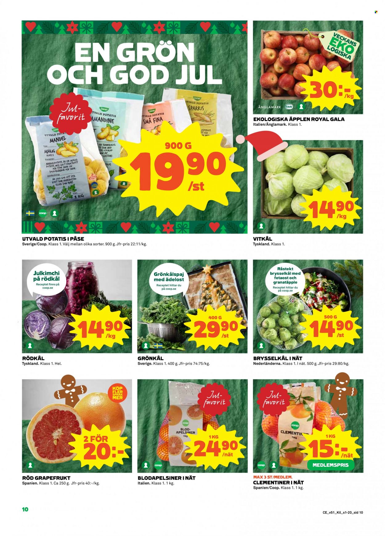Coop reklamblad - 19/12 2022 - 25/12 2022. Sida 10