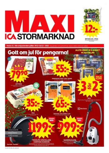 ICA reklamblad - 19/12 2022 - 26/12 2022.