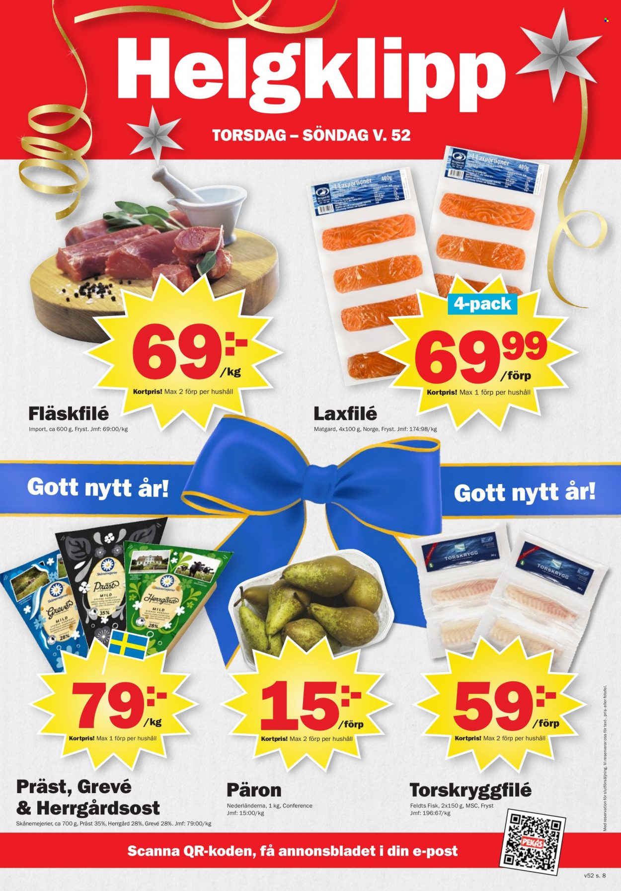 Pekås reklamblad - 27/12 2022 - 1/1 2023. Sida 8