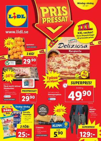 Lidl reklamblad - 2/1 2023 - 8/1 2023.