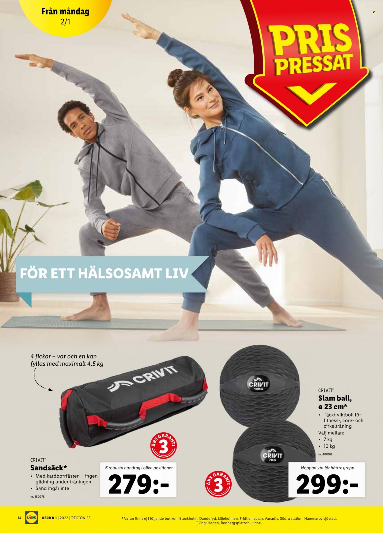 Lidl reklamblad - 2/1 2023 - 8/1 2023. Sida 14