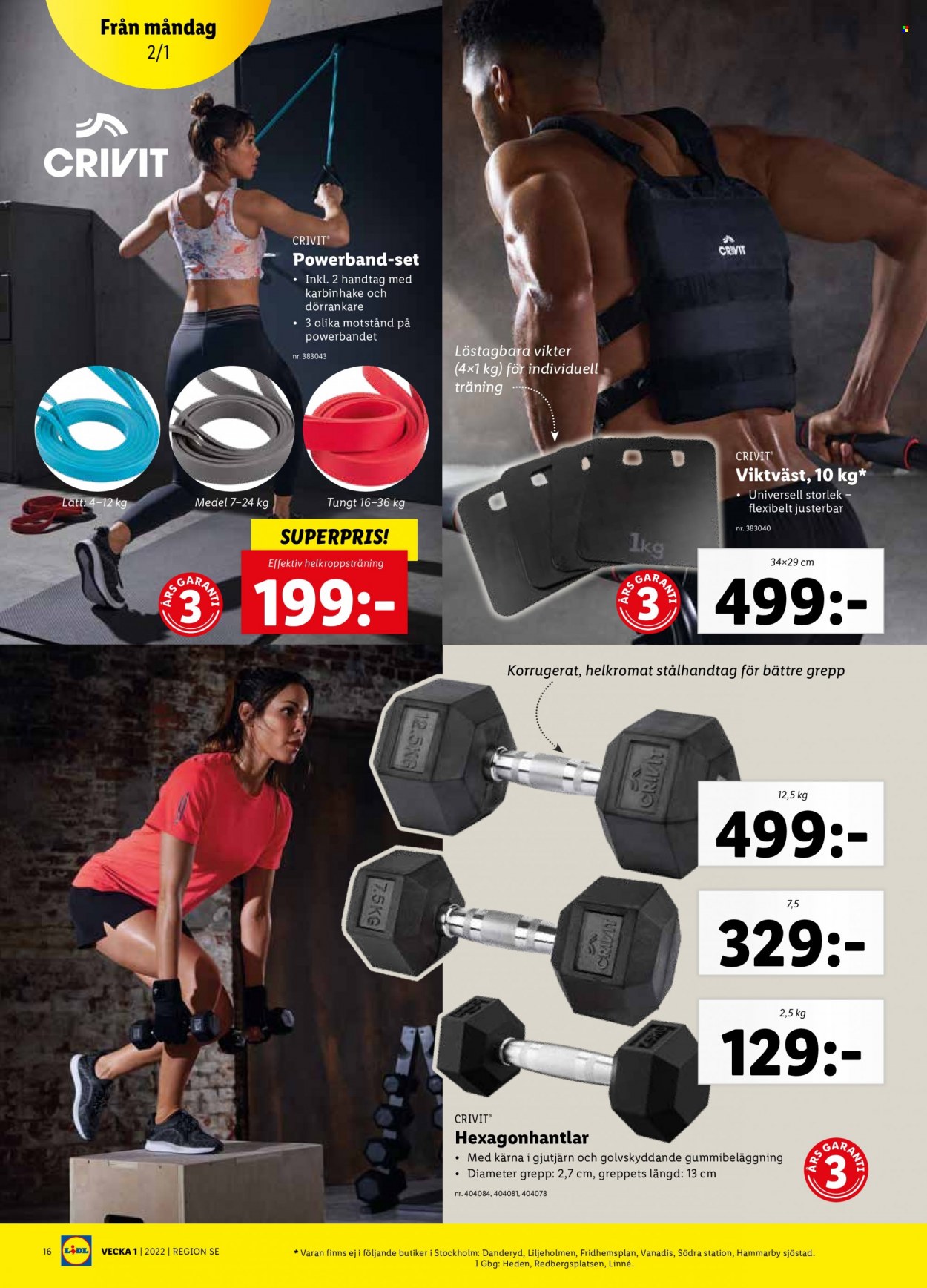 Lidl reklamblad - 2/1 2023 - 8/1 2023. Sida 16