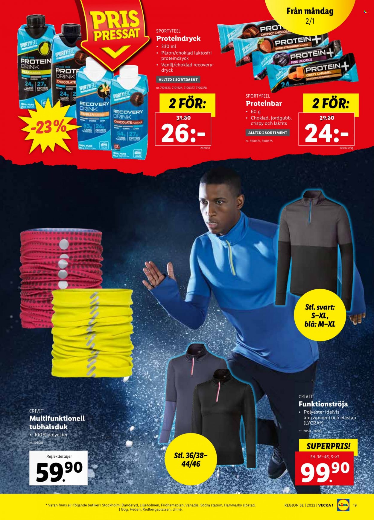 Lidl reklamblad - 2/1 2023 - 8/1 2023. Sida 19