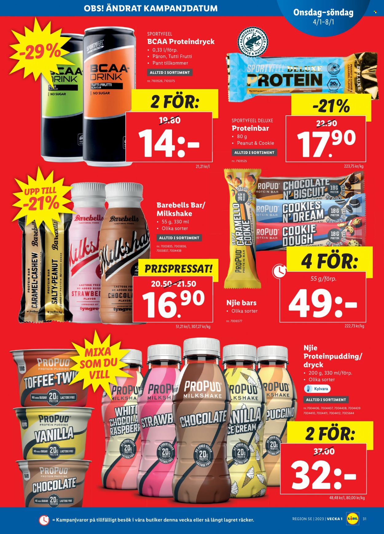 Lidl reklamblad - 2/1 2023 - 8/1 2023. Sida 31