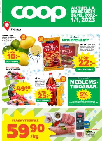 Coop reklamblad - 26/12 2022 - 1/1 2023.