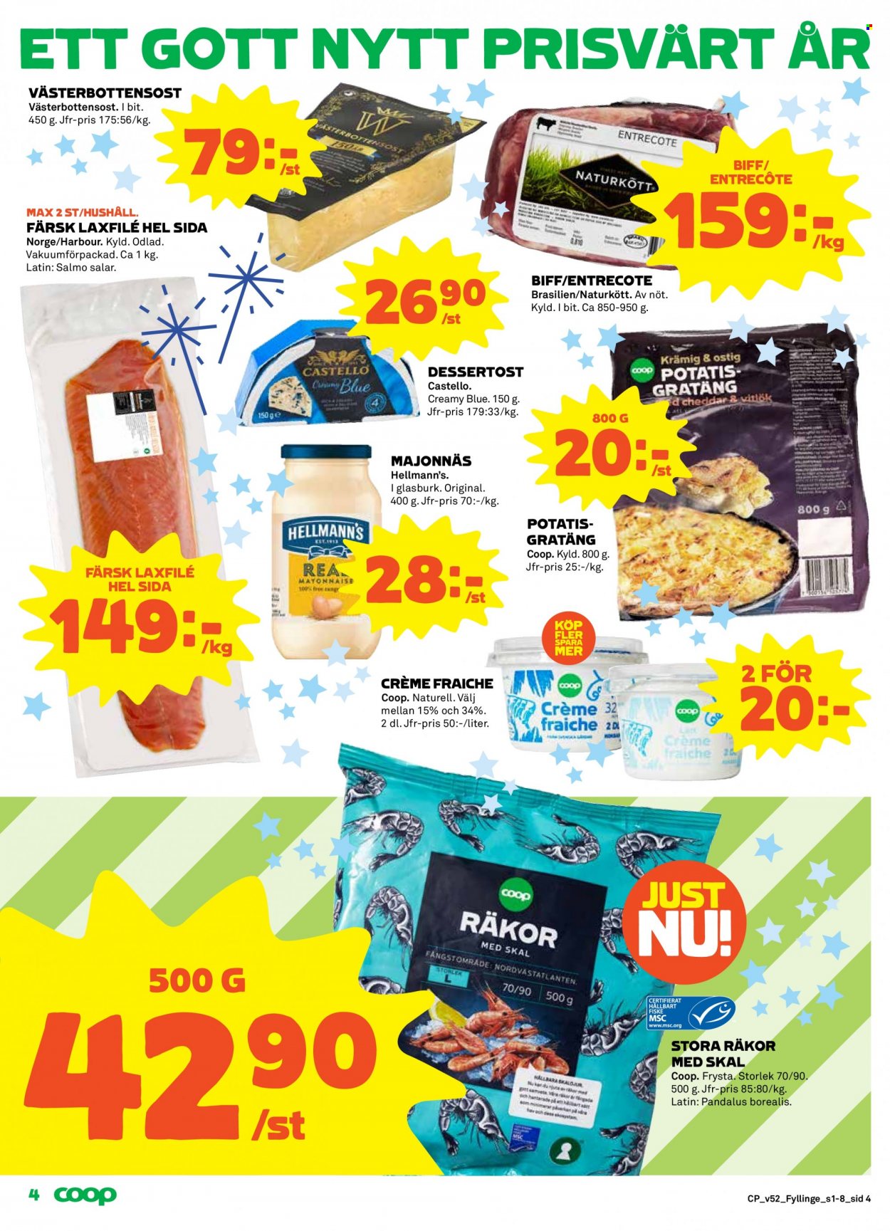 Coop reklamblad - 26/12 2022 - 1/1 2023. Sida 4