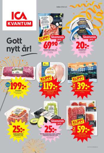 ICA reklamblad - 27/12 2022 - 1/1 2023.