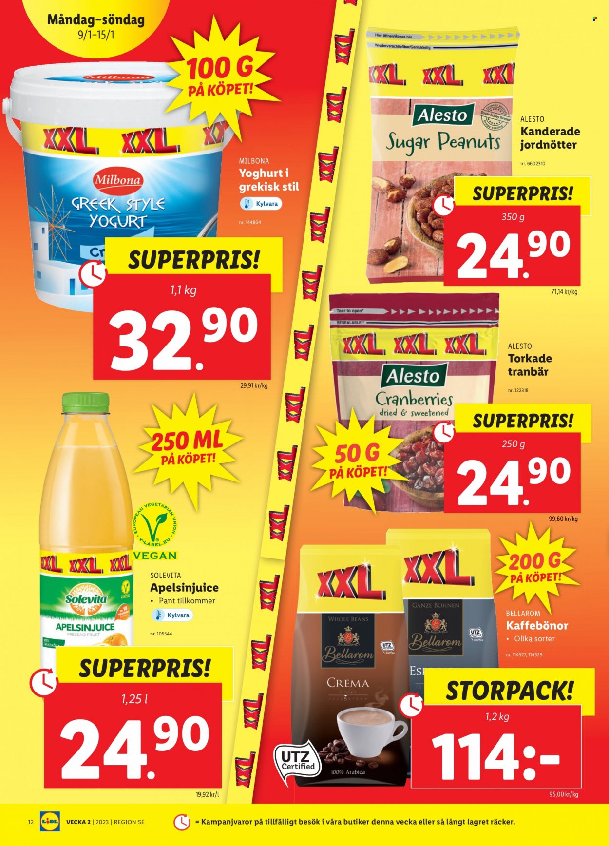 Lidl reklamblad - 9/1 2023 - 15/1 2023. Sida 12